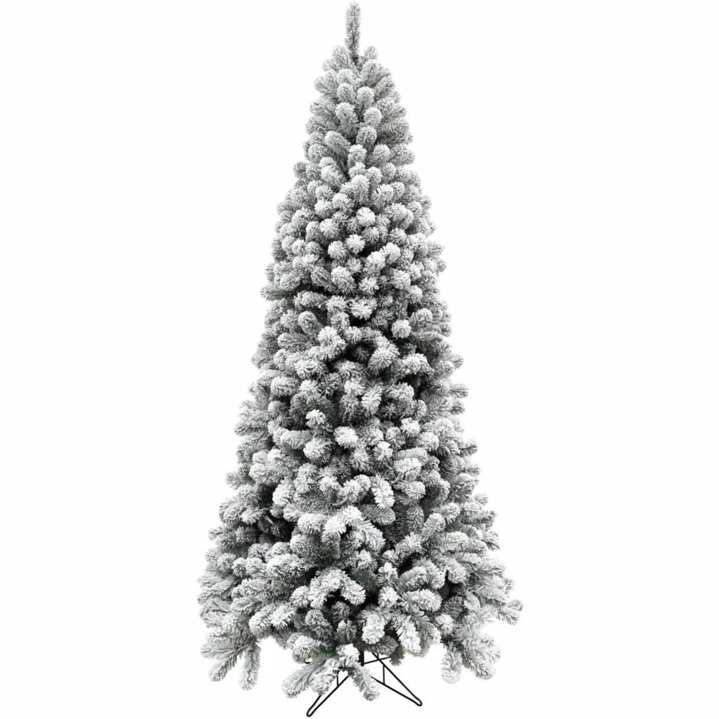 New! Fraser Hill Farm 6.5 ft. Flocked Alaskan Pine Tree, FFAF065-0SN 3 New! Fraser Hill Farm 6.5 ft. Flocked Alaskan Pine Tree, FFAF065-0SN