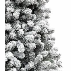 New! Fraser Hill Farm 6.5 ft. Flocked Alaskan Pine Tree, FFAF065-0SN 18 New! Fraser Hill Farm 6.5 ft. Flocked Alaskan Pine Tree, FFAF065-0SN -Fraser Hill Farm Sales Store 1375791 A7