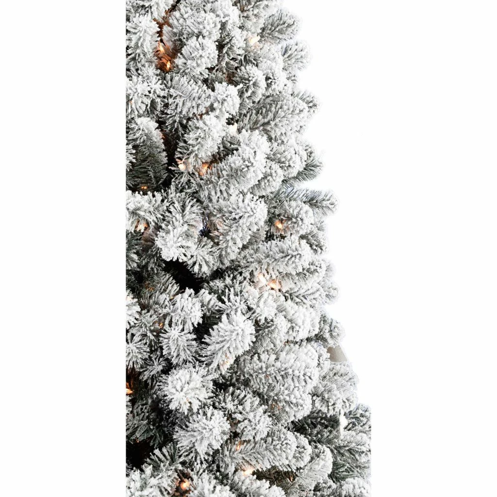 Fraser Hill Farm 6.5 ft. Flocked Alaskan Pine Tree, FFAF065-3SN 11 Fraser Hill Farm 6.5 ft. Flocked Alaskan Pine Tree, FFAF065-3SN - Image 9