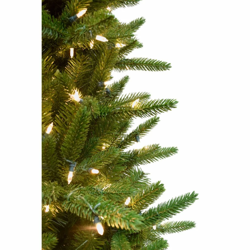 Fraser Hill Farm 7.5 ft. Carmel Pine Slim Artificial Tree, FFCP075-3GR 8 Fraser Hill Farm 7.5 ft. Carmel Pine Slim Artificial Tree, FFCP075-3GR - Image 6