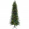 Fraser Hill Farm 9 ft. Carmel Pine Slim Artificial Tree, FFCP090-6GR -Fraser Hill Farm Sales Store 1375831