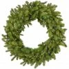 Fraser Hill Farm 48 in. Grandland Artificial Wreath, Pre-Strung with 105 Multi-Colored LED Bulbs, FFGT048W-6GR -Fraser Hill Farm Sales Store 1375843