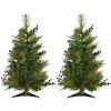 Fraser Hill Farm Set of Two 2 ft. Artificial Trees, FFNP028-6GRB/SET2 1 Fraser Hill Farm Set of Two 2 ft. Artificial Trees, FFNP028-6GRB/SET2 -Fraser Hill Farm Sales Store 1375887
