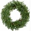 Fraser Hill Farm 36 in. Norway Pine Artificial Wreath, Pre-Strung with 100 Multi-Color LED Bulbs, FFNP036W-6GR -Fraser Hill Farm Sales Store 1375890