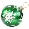 Fraser Hill Farm 18 in. Green Ornament Decor, FFRS018-ORN1-GN -Fraser Hill Farm Sales Store 1485603