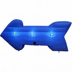 Fraser Hill Farm 8 ft. Wide Graduation Party Arrow Outdoor Inflatable, Outdoor Blow Up Inflatable with Lights, FHINGDPRTY081-L -Fraser Hill Farm Sales Store 1702297 A7