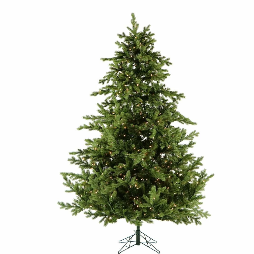 Fraser Hill Farm 10 ft. Foxtail Pine Christmas Tree with Warm White LED Lights, FFFX010-5GR 2 Fraser Hill Farm 10 ft. Foxtail Pine Christmas Tree with Warm White LED Lights, FFFX010-5GR
