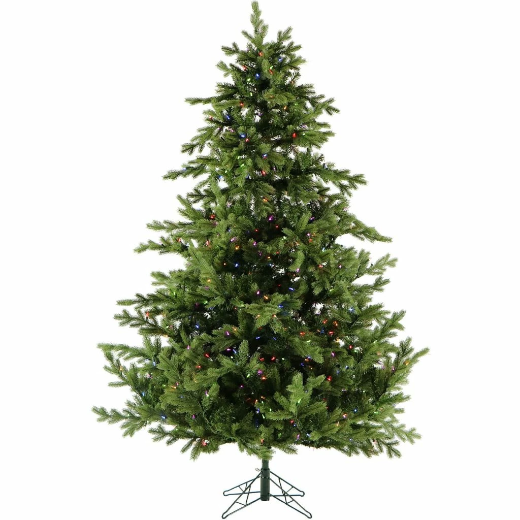 Fraser Hill Farm 6.5 ft. Foxtail Pine Christmas Tree with Multi-Color LED String Lighting, FFFX065-6GR 3 Fraser Hill Farm 6.5 ft. Foxtail Pine Christmas Tree with Multi-Color LED String Lighting, FFFX065-6GR