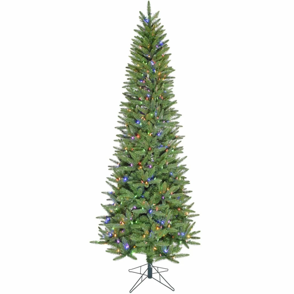Fraser Hill Farm 7.5 ft. Winter Falls Slim-Silhouette Christmas Tree, 8-Function LEDs, Music, and EZ Connect, FFWF075-6GR 3 Fraser Hill Farm 7.5 ft. Winter Falls Slim-Silhouette Christmas Tree, 8-Function LEDs, Music, and EZ Connect, FFWF075-6GR
