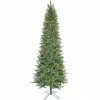 Fraser Hill Farm 9 ft. Winter Falls Slim-Silhouette Christmas Tree with 8-Function LED Lighting, Music, EZ Connect, FFWF090-6GR