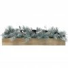 Fraser Hill Farm 42 in. 5-Candle Holder Centerpiece with Frosted Pine Branches, Ornament Balls in Wooden Box, FF042CHTT008-0SN 2 Fraser Hill Farm 42 in. 5-Candle Holder Centerpiece with Frosted Pine Branches, Ornament Balls in Wooden Box, FF042CHTT008-0SN -Fraser Hill Farm Sales Store 1857687